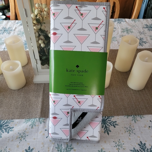 Kate Spade drying mats set of 2, new - Picture 8 of 9